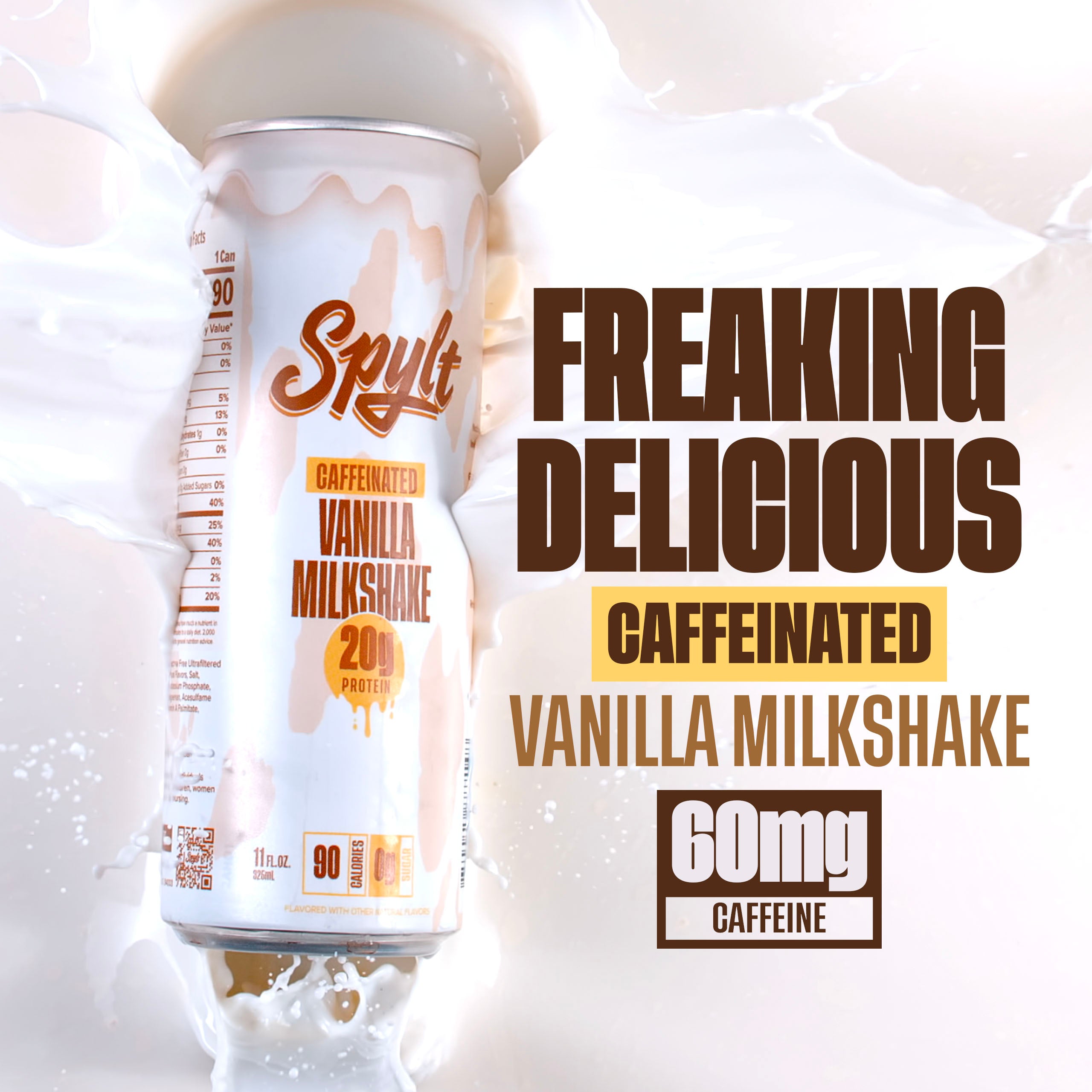 SPYLT Vanilla Milkshake